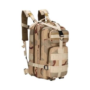 Imagem de Mochila Tática Militar À Prova D'água 30l, Mochila Camuflada Oxford 3p