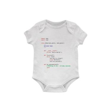 Imagem de Body Bebê Linguagem Python Class - Starnerd