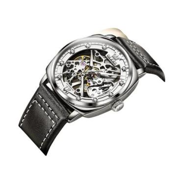 Imagem de Relógio Mecânico Automático De Moda Masculina À Prova d'Água Luminoso 