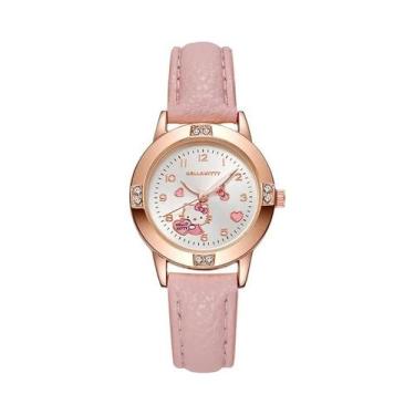 Imagem de Relógio De Quartzo Kawaii Hello Kitty Kuromi Cinnamoroll Para Meninas,