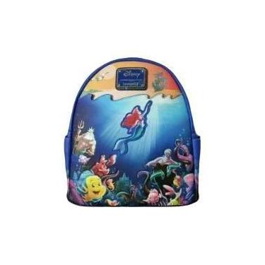 Imagem de Mochila Mini Cosplay Disney Loungefly Em Couro PU, Bolsa De Desenho An