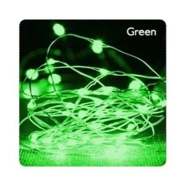 Imagem de Luzes De Fada LED Com Fio De Cobre 2m 3m 5m 10m Alimentadas Por Bateri