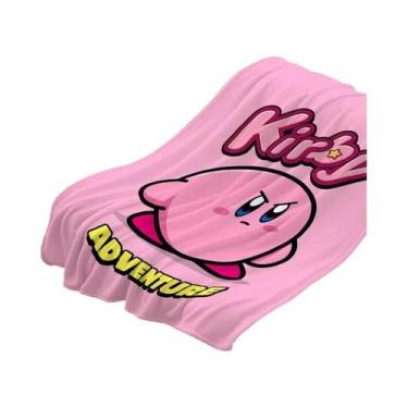 Imagem de Cobertor De Sofá Quente E Macio Em Fleece K-Kirbys, Microfibra Adoráve