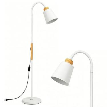 Imagem de Luminaria de Chao Abajur Articulado Estencivel Escritorio Quarto Sala Leitura Estudo Elegante Sofisticada