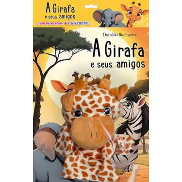 Imagem de Livro - A girafa e seus amigos - Livro de história + Fantoche