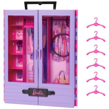 Imagem de Barbie Fashionistas Armário da Moda com 6 Cabides e Espaço para Roupas
