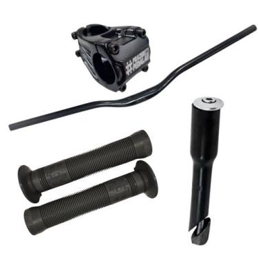 Imagem de Guidão Voador Freeride + Mesa + Manoplas + Adaptador 21,1mm - Prazer E