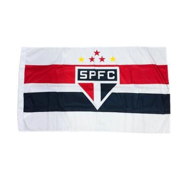 Imagem de Bandeira São Paulo F.C. Oficial, Único, Branco