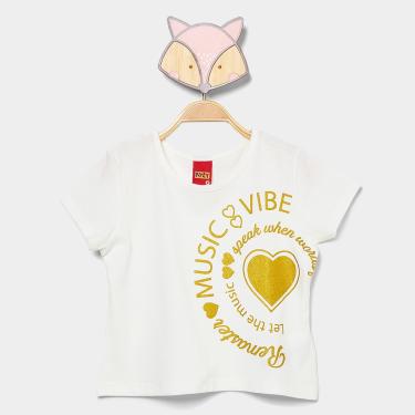 Imagem de Blusa Infantil Kyly Music Menina-Feminino