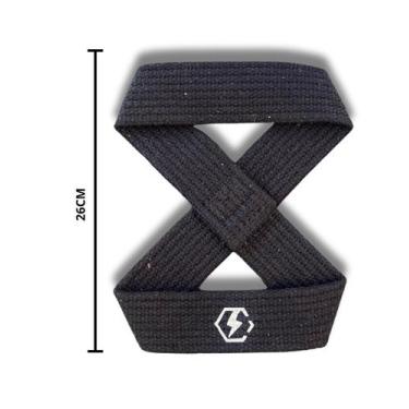 Imagem de Strap Oito Luva Academia Musculação Treino Pesado Strongman - Endorfin