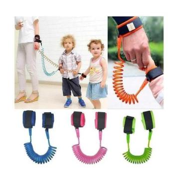 Imagem de Pulseira Guia Para Criança Infantil Cordão De Segurança AZUL - SWEET H