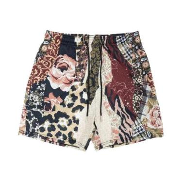 Imagem de Shorts De Verão Em Malha Para Homens, Calças Casuais De Fitness Para H