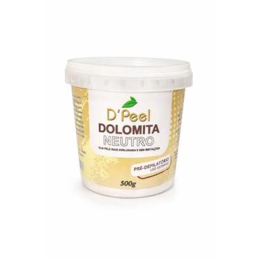 Imagem de Talco Depilatório Dolomita Pré Depilação D'peel 500g