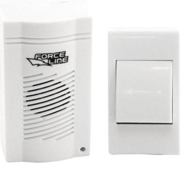 Imagem de Campainha Sem Fio Digital Bivolt - 0180300012 - Force Line Campainha S
