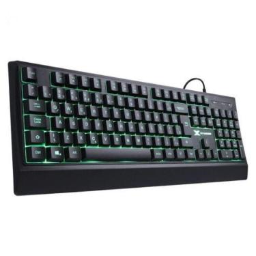 Imagem de Teclado Usb Gamer Vinik Defender Gt300 Led Rgb