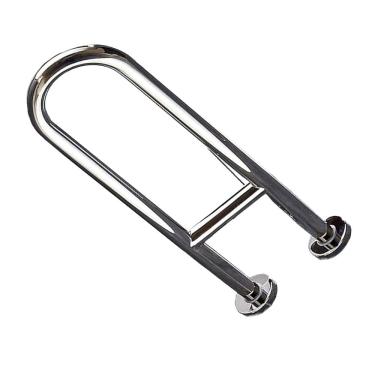 Imagem de Barra de Apoio em U 45cm Banheiro Box Seguranca Cadeirantes Idosos Gestantes Hospitais Casa de Repouso Lavabos