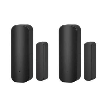 Imagem de Sensor De Porta Sem Fio Inteligente WiFi Zigbee Com Alerta via APP Tuy