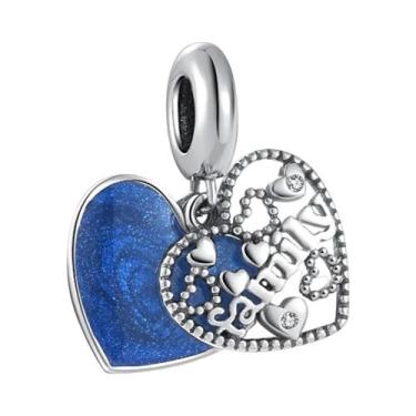 Imagem de Pingente Árvore Genealógica Prata 925 Charm Mãe Pai Amor Eterno Para P