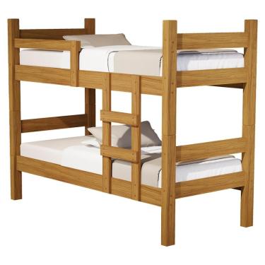 Imagem de Beliche Solteiro MDF 199X95 cm Leticia Decmade