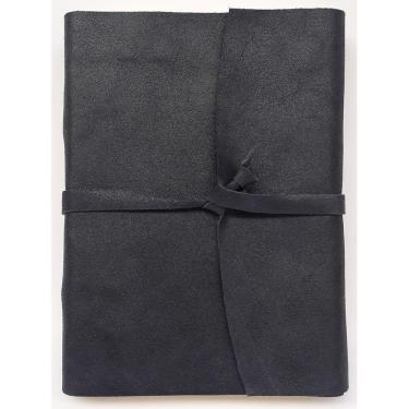 Imagem de Diários de Viagem em Couro Caderno Extra Grande 200 Folhas