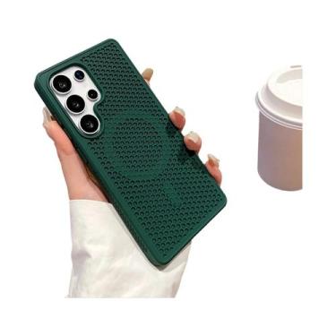 Imagem de Capa Magnética Fosca Para Samsung S25 S24 S23 S22 Ultra plus Magsafe À