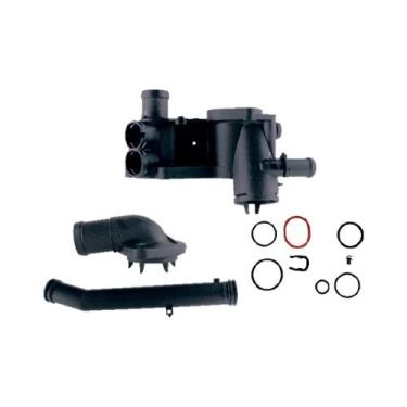 Imagem de Kit Carcaça da Válvula Termostática Com Ar Quente Gol Kombi - WISA