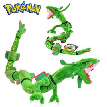 Imagem de Pokémon de Pelúcia - Rayquaza, Lucario, Greninja, Charizard X, Zeraora