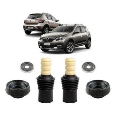 Imagem de 2 Kit Do Amortecedor Dianteiro Sandero Stepway 2007 A 2020 - QualyKits