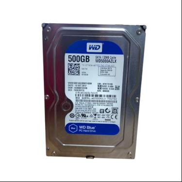 Imagem de HD WD5000AZLX 500GB Western Digital Blue SATA 3 7200RPM