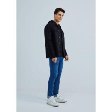 Imagem de Calça Jeans Skinny Básica Hering Com Elastano Masculina-Masculino