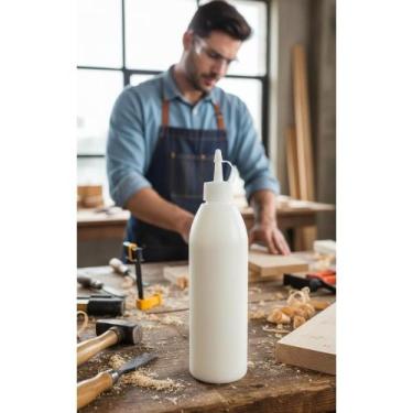 Imagem de Cola Madeira 497g: Atóxica, À Prova D'água, Alta Resistência - Congrat