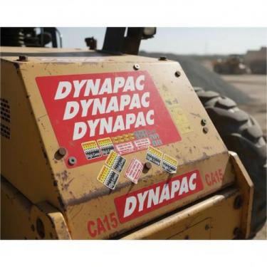 Imagem de Kit Adesivos Compatível Dynapac CA15 R364 Padrão - SPTS