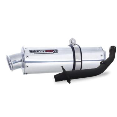 Imagem de Escape / Ponteira Coyote RS3 Aluminio Oval - Crosser XTZ 150 - Yamaha,