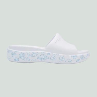 Imagem de Tamanco Nuvem Slide Piccadilly Smurfs Branco, Bc, Eva branco, 35