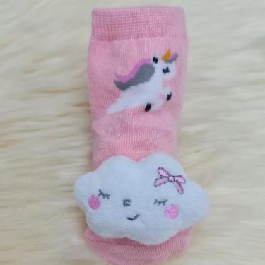 Imagem de Meia Bebe Infantil De 0 Á 12 Meses Criança Recém Nascido Diversos Mode