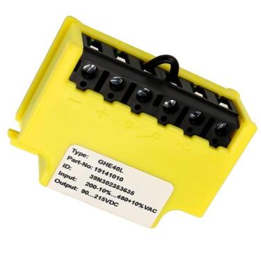 Imagem de Bloco retificador de freio de motor GHE40L Parte 19141010 200-480V - K