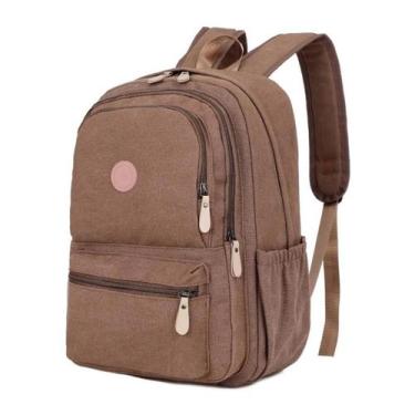 Imagem de Mochila Reforçada Notebook Lona Impermeavel  Lona Urbana Escolar Anti 