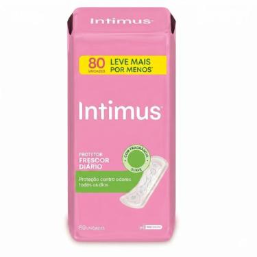 Imagem de Absorvente Intimus Protetor Frescor Diário Suave 80 Unidades