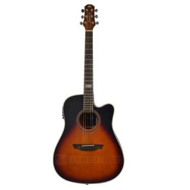Imagem de Violão Elétrico Strinberg Folk SD200C HBS Honeyburst Satin