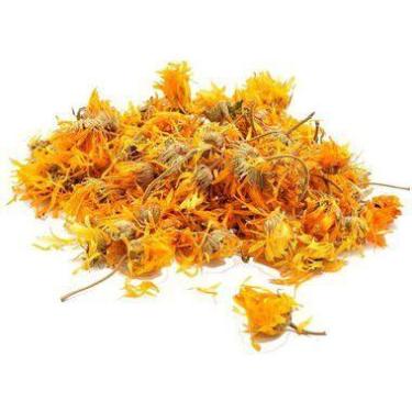 Imagem de Chá de Calêndula Desidratada 100g - Calendula Officinalis - no-brand