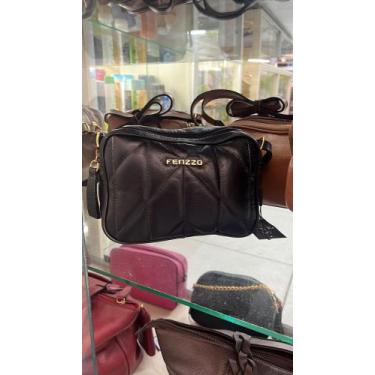 Imagem de Bolsa de Couro Legítimo Feminina - Fenzzo 