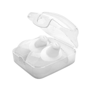 Imagem de Protetor de Seio de Silicone Chicco - Puericultura Leve Skin to Skin M