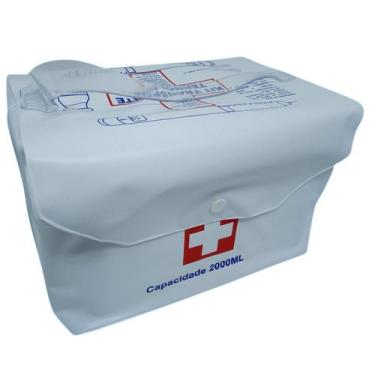 Imagem de Bolsa Térmica Transportar Acessórios Medicos Branca 2000 ML - VCR