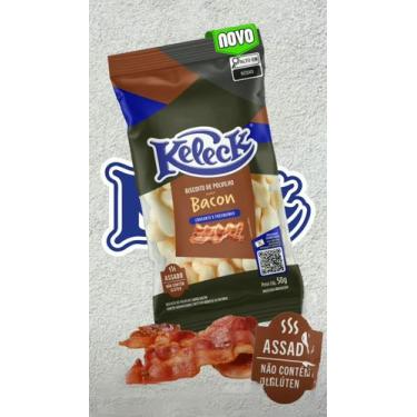 Imagem de Biscoito polvilho keleck sabor bacon 50 gr