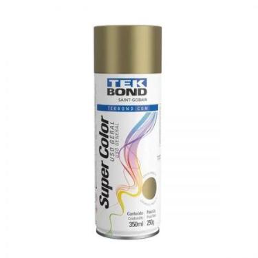 Imagem de Tinta spray aerossol Super Color Dourado brilhante 350ml - Tekbond