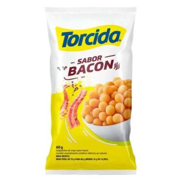 Imagem de Salgadinho torcida sabor bacon caixa com 24 un de 60 g