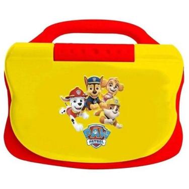 Imagem de Laptop Infantil Patrulha Canina Minigame Bilíngue Educativo Candide