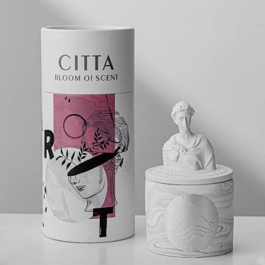 Imagem de Vela Aromatizante Enfeite Decorativa de Estatua Grega