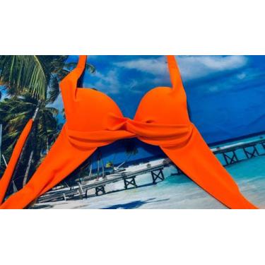 Imagem de Top Biquíni Reforçado Avulso: Conforto e Suporte para Praia e Piscina 