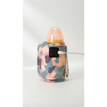 Imagem de Aquecedor Portátil Mamadeira 3 Níveis USB Rosa - Congratulations Store